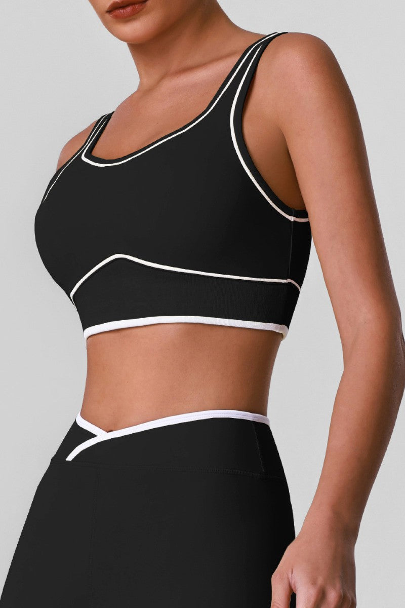 Colorblock Studio Bra Top