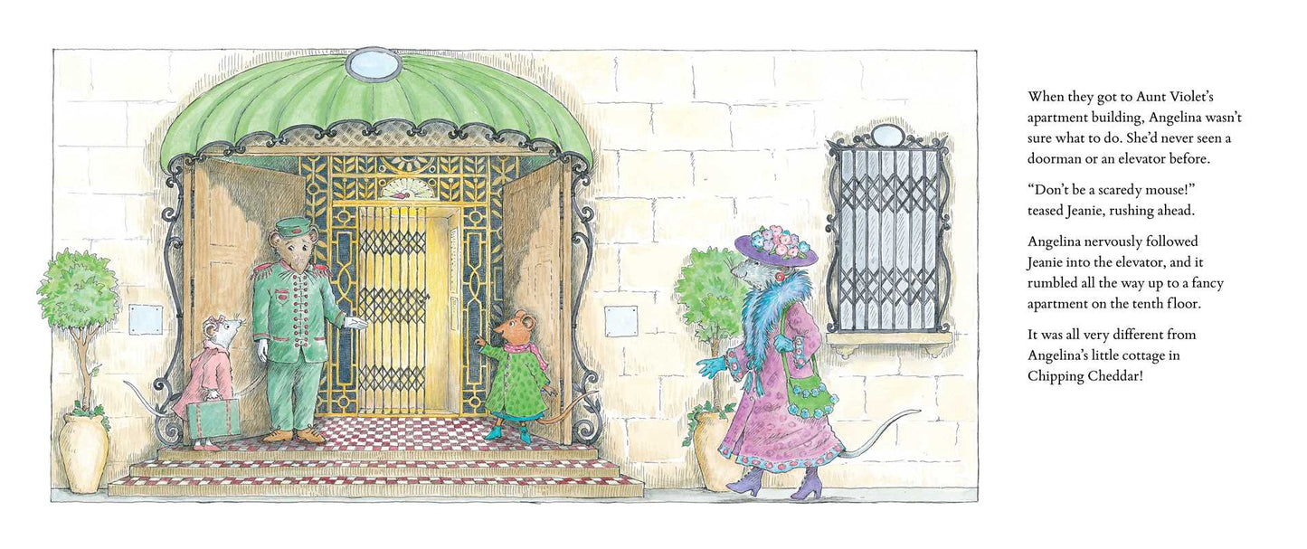 Angelina's Big City Ballet By Katharine Holabird