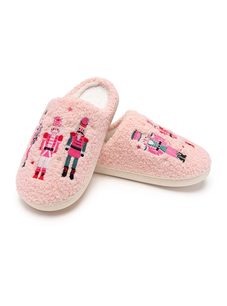 Adult Nutcracker Slippers