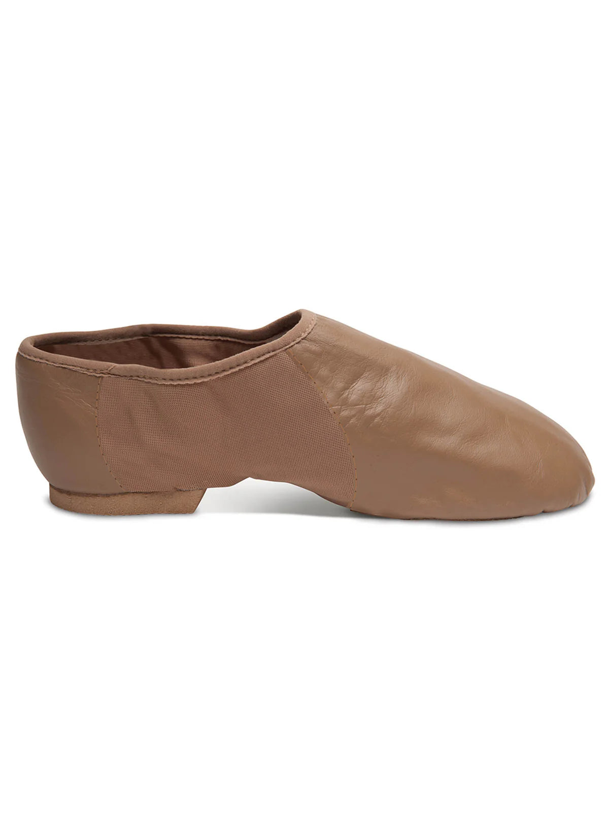 Adult Bella Superflex Jazz Shoe (Black and Caramel) (9156)