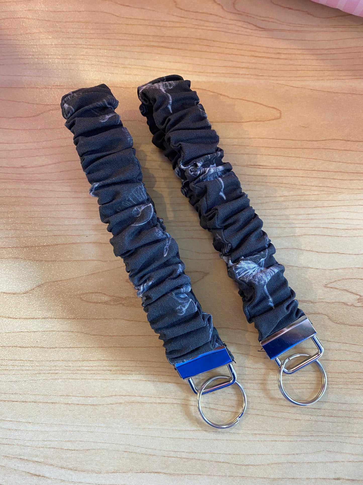 Black and White Ballet Keychain Wristlet