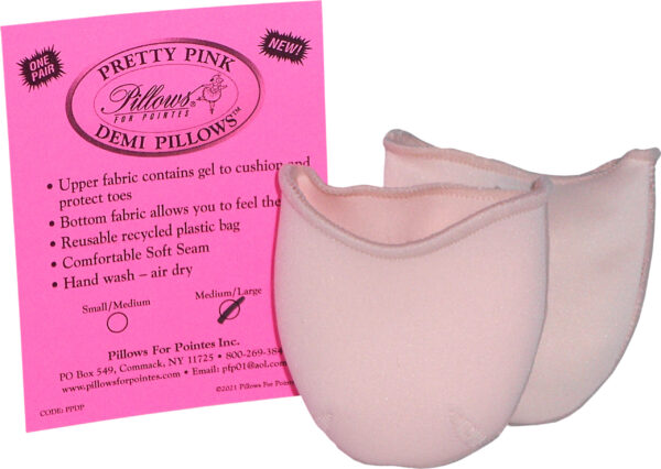 Pretty Pink Demi Toe Pillows