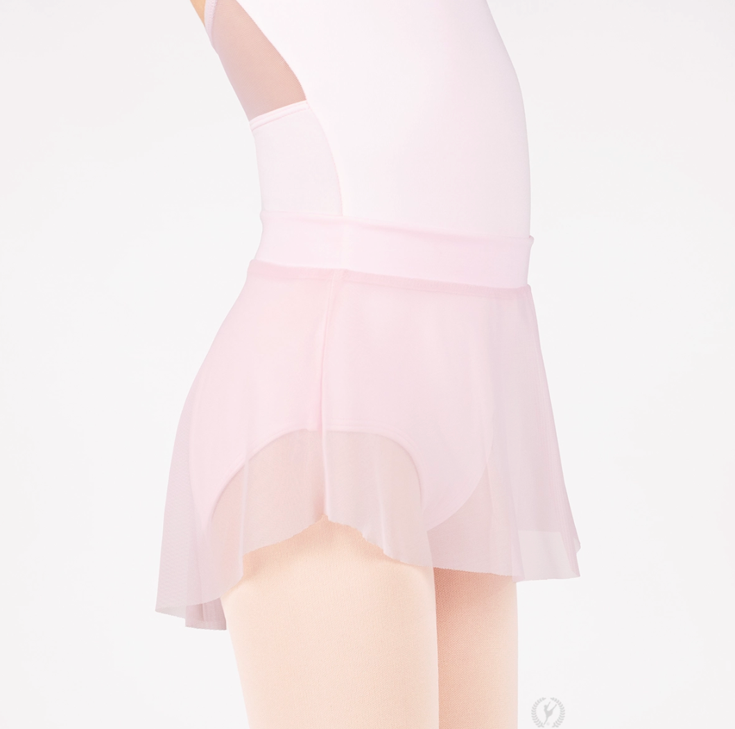 Girls Mesh Pull-On Mini Ballet Skirt (41121C)