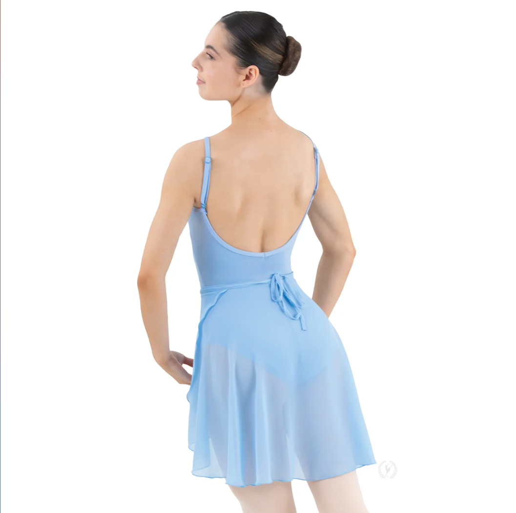 High Low Chiffon Wrap Skirt (10126)