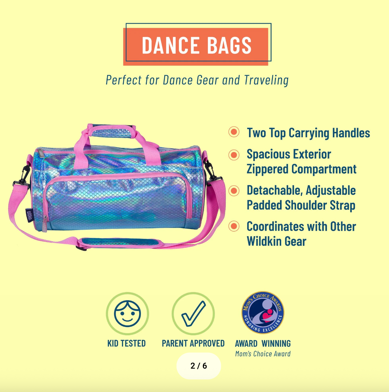 Mermaid Scales Dance Bag (12094)