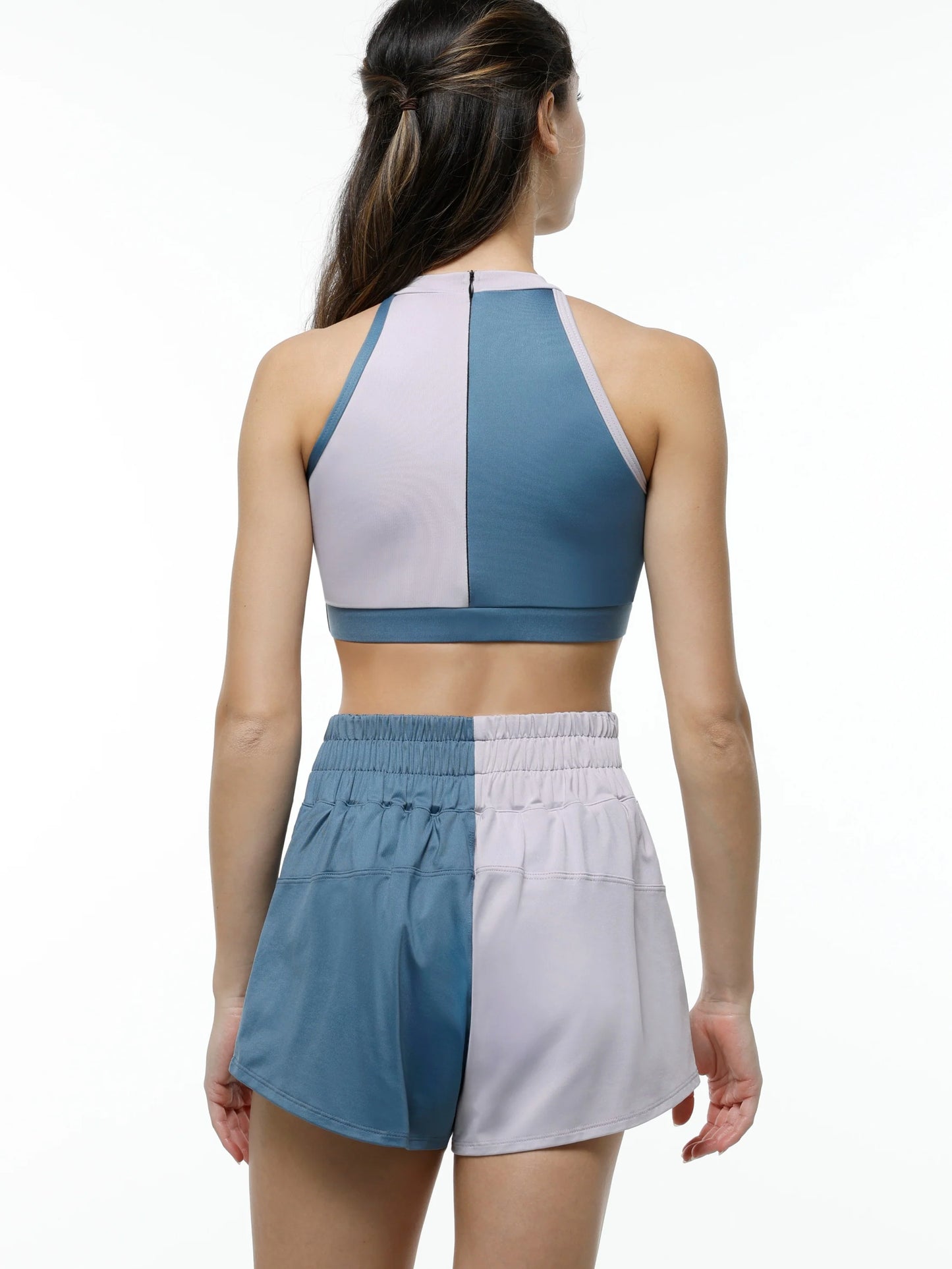 Oxford High Waist Lounge Short (7016A)