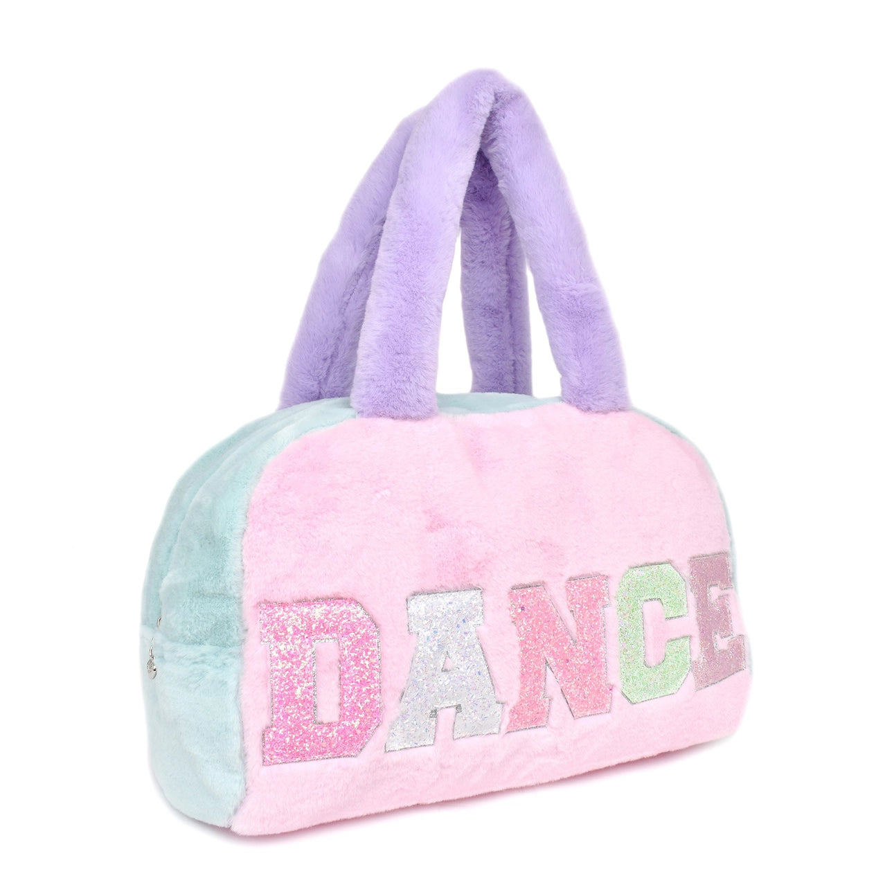 Dance Color Blocked Plush Medium Duffle Bag