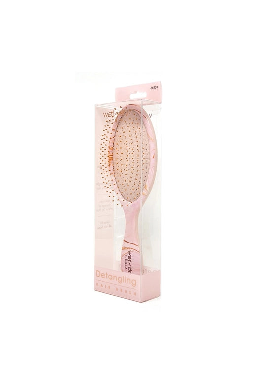 CALA Wet-N-Dry Detangling Hair Brush - Pink Marble