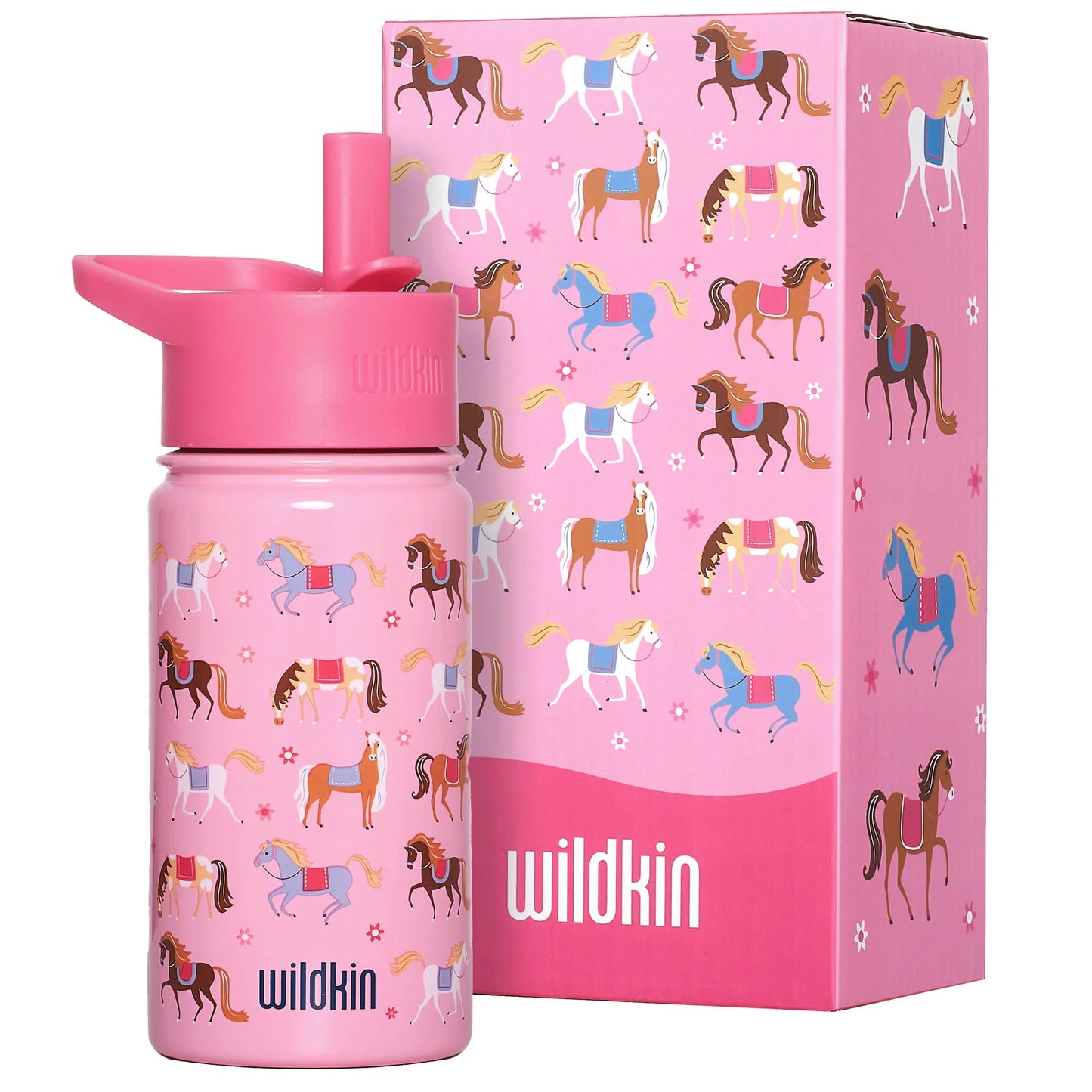 Horses Steel Bottle 14 oz (20708)