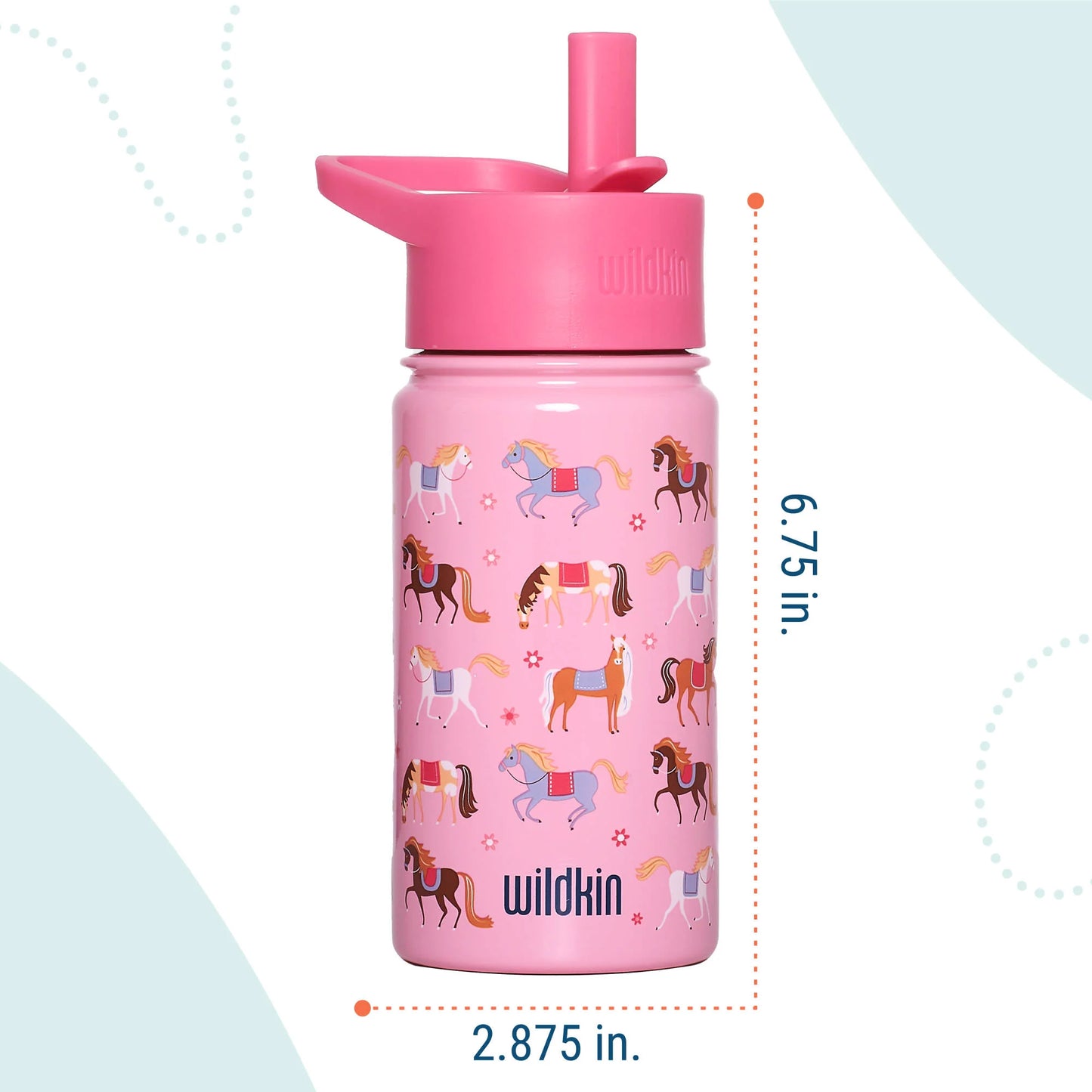 Horses Steel Bottle 14 oz (20708)