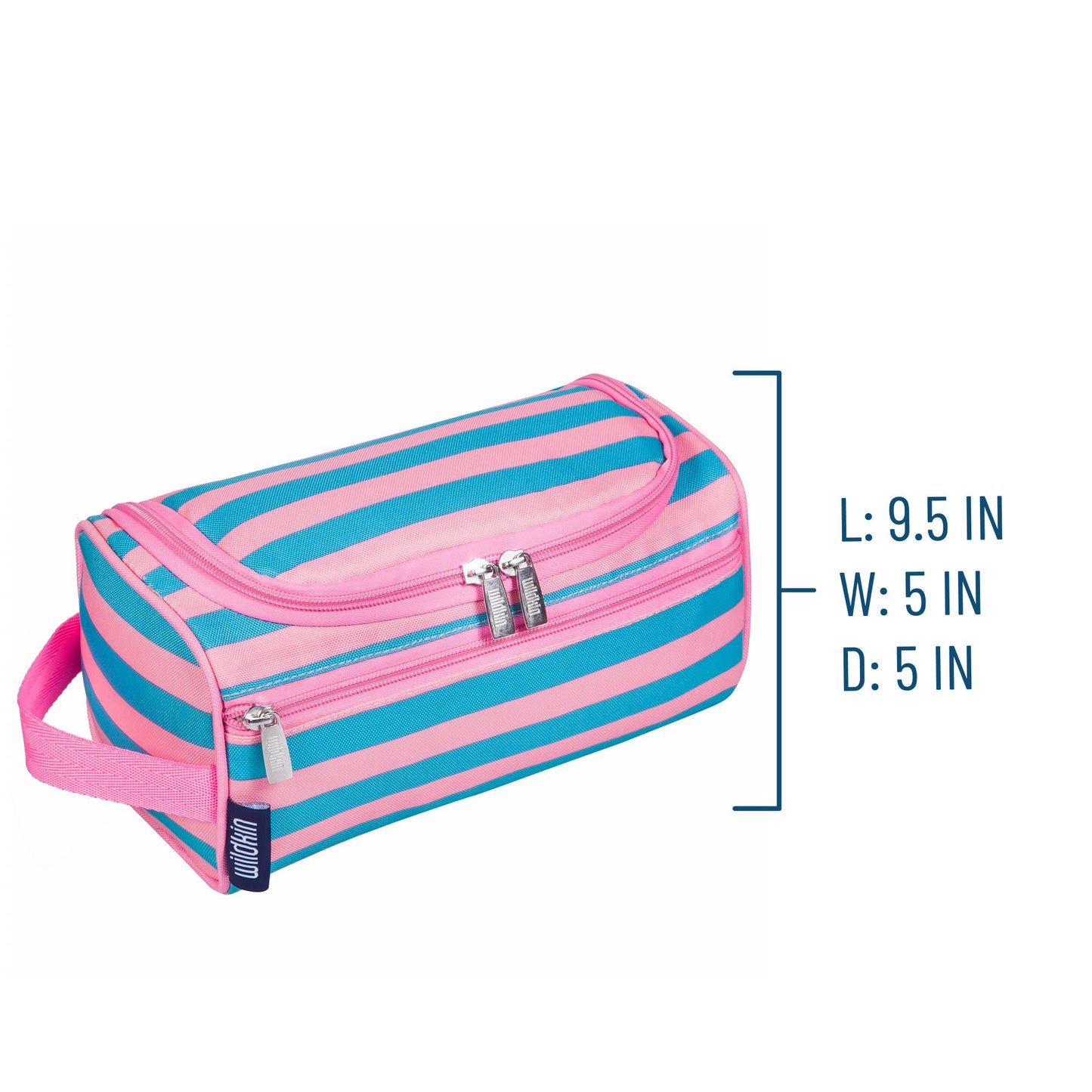 Pink Stripes Toiletry Bag (34918)