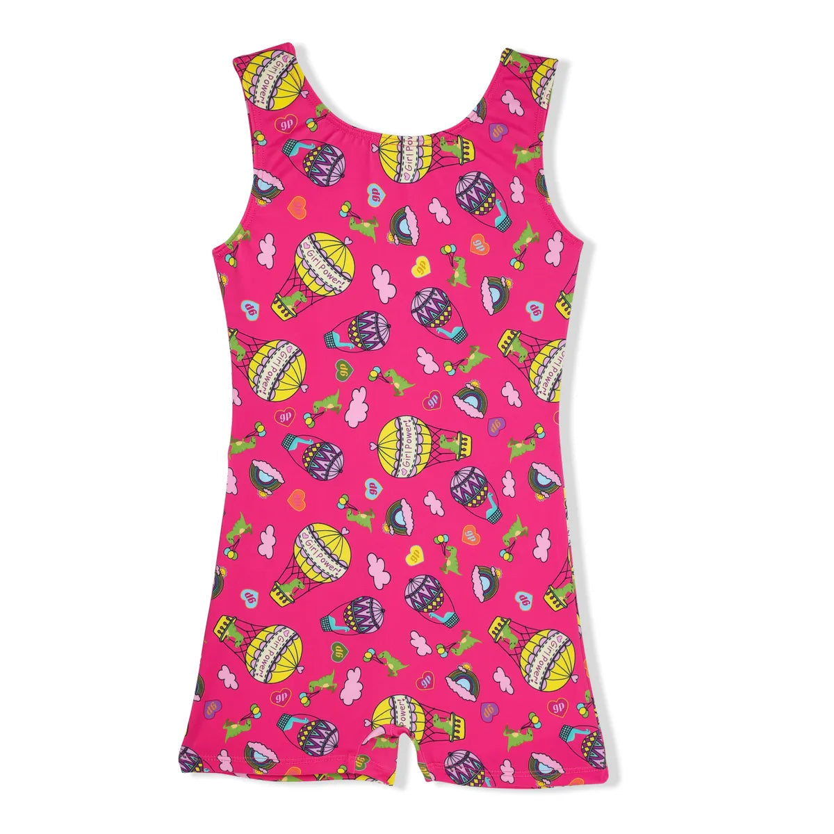 Soar Dino Gymnastics Biketard