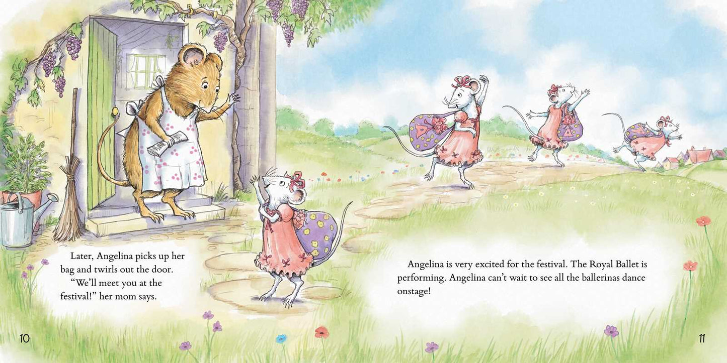 Angelina Ballerina Storybook Treasury By Katharine Holabird