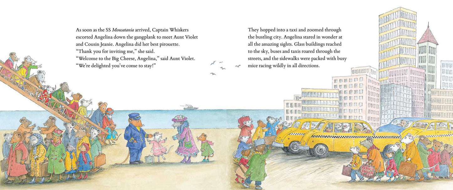 Angelina's Big City Ballet By Katharine Holabird