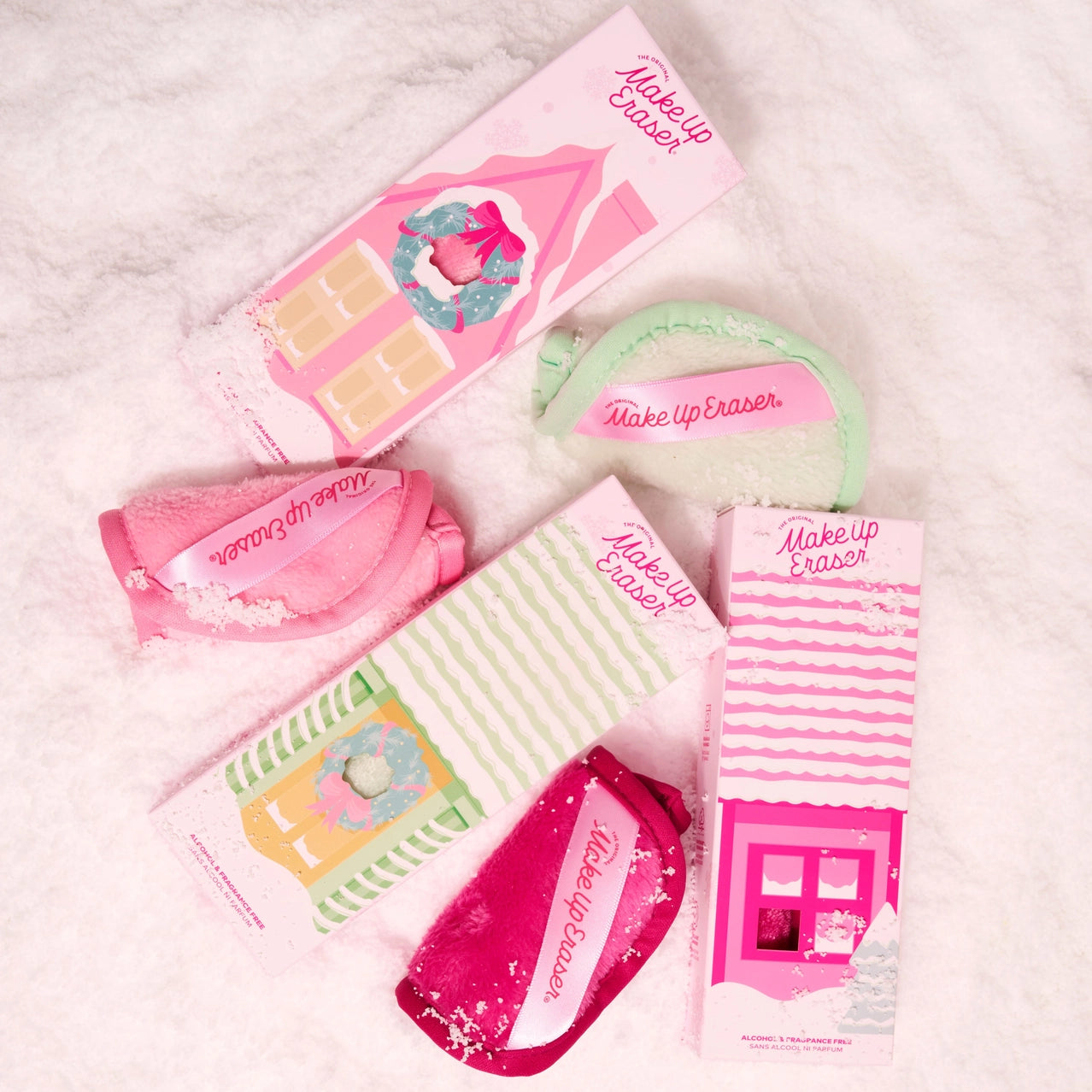 Winter Village 3pc Makeup Eraser Value Gift Set