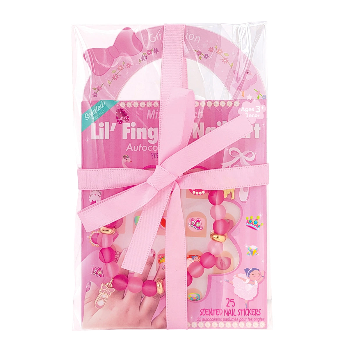 Ballet Bracelet and Nail Sticker Gift Set