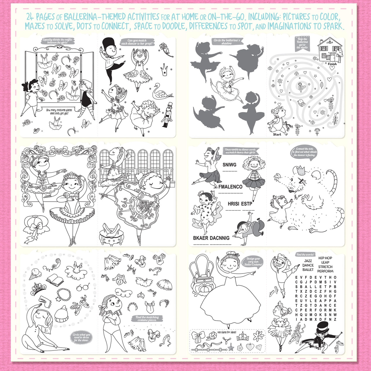 Ballet Sweet Surprise Activity Gift Pack
