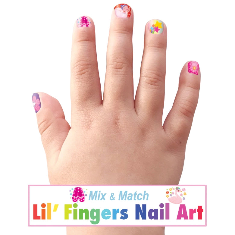 Ballet Bracelet and Nail Sticker Gift Set