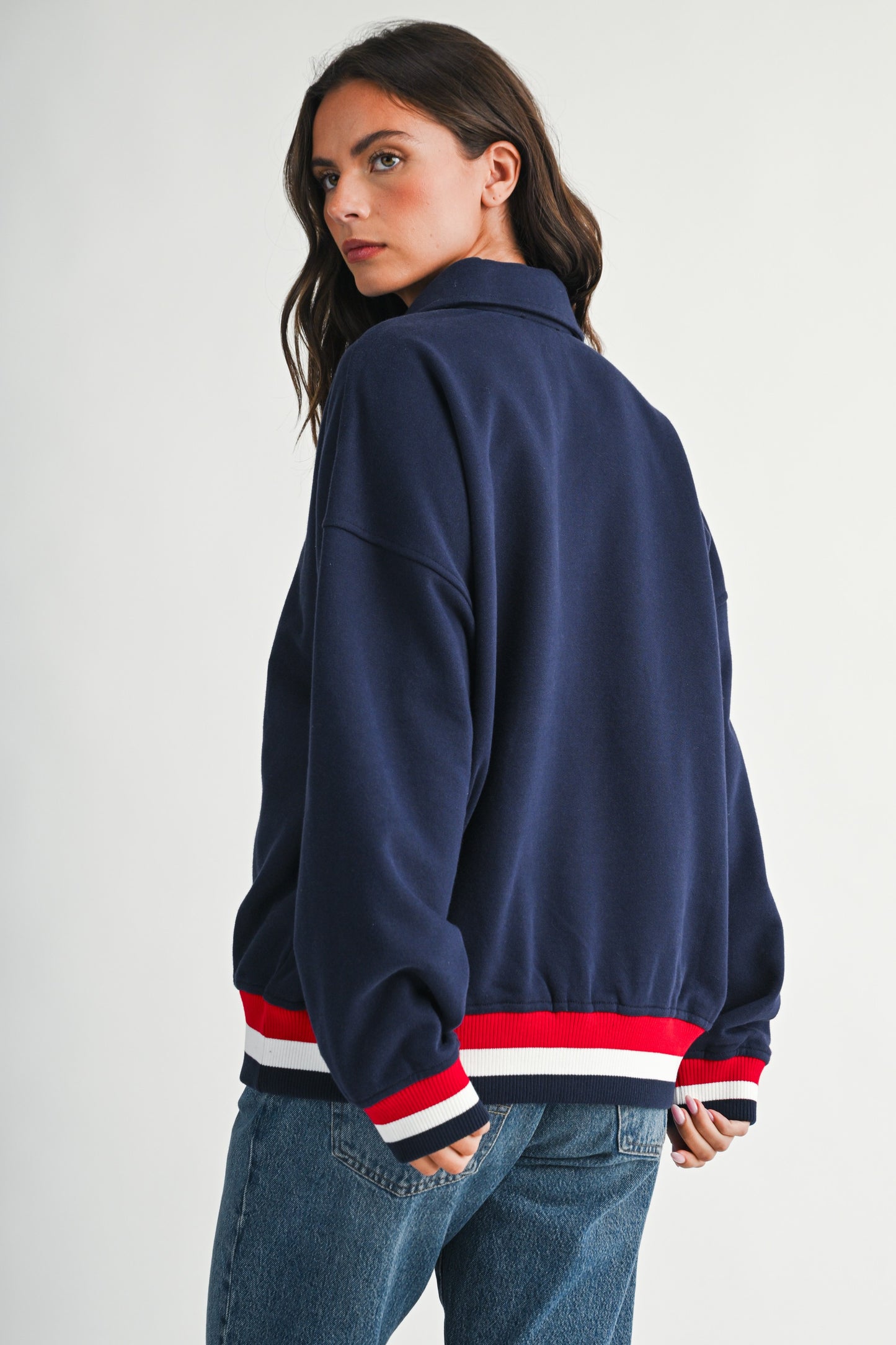 USA Quarter-Zip Pullover