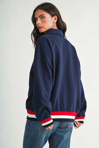 USA Quarter-Zip Pullover