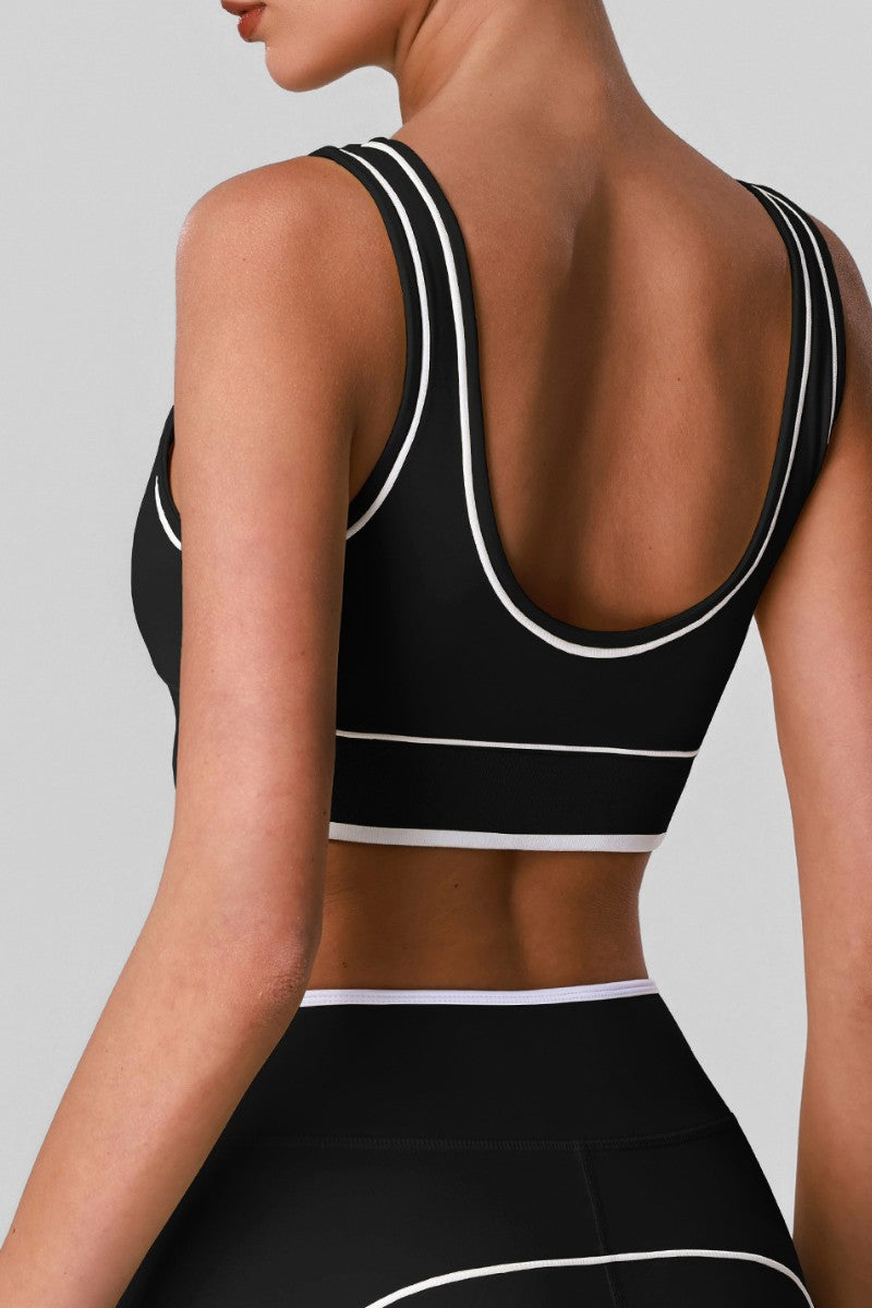 Colorblock Studio Bra Top