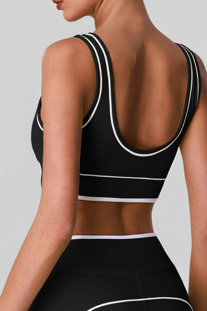 Colorblock Studio Bra Top