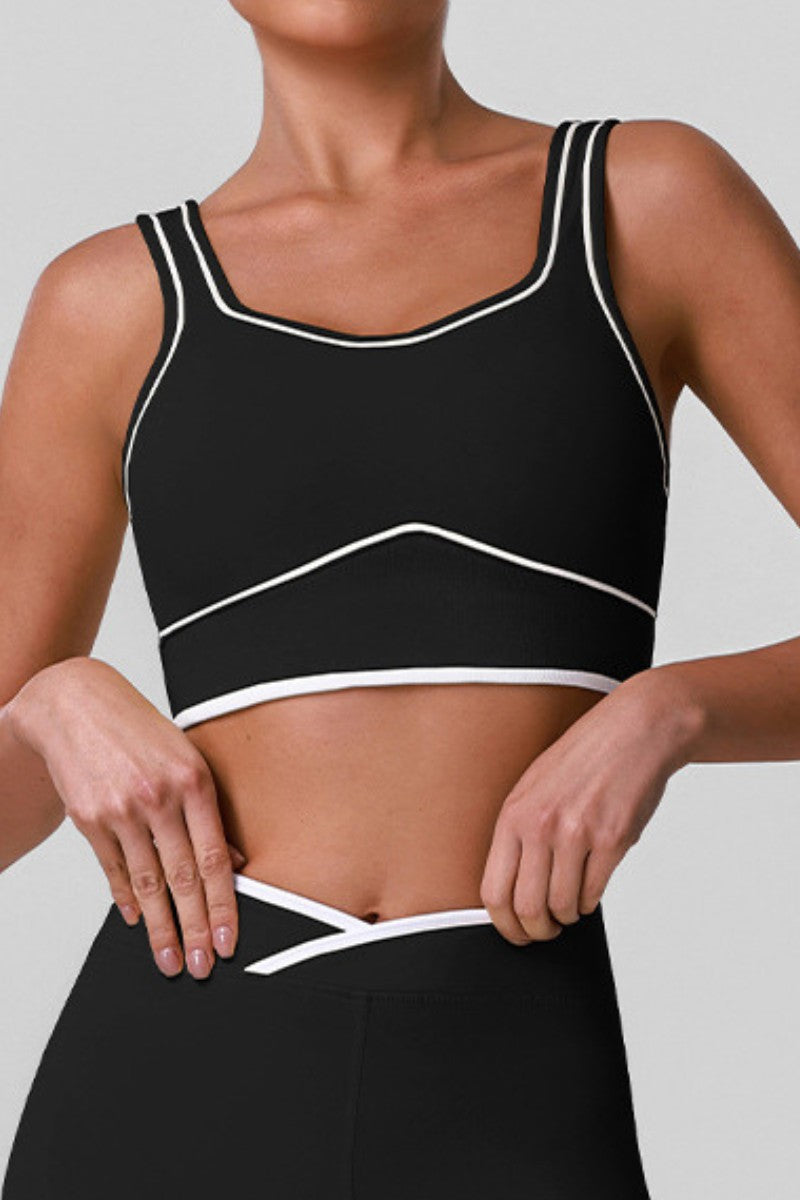 Colorblock Studio Bra Top