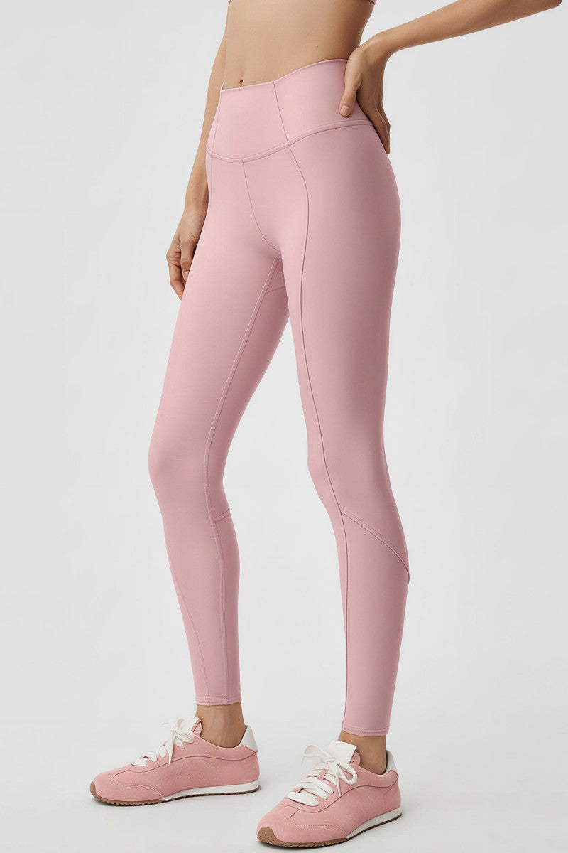 Seam Design High-Waist Leggings