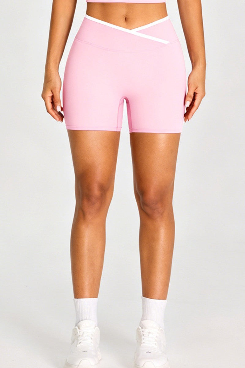 Cross-Waist Shorts