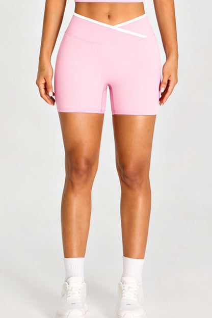 Cross-Waist Shorts
