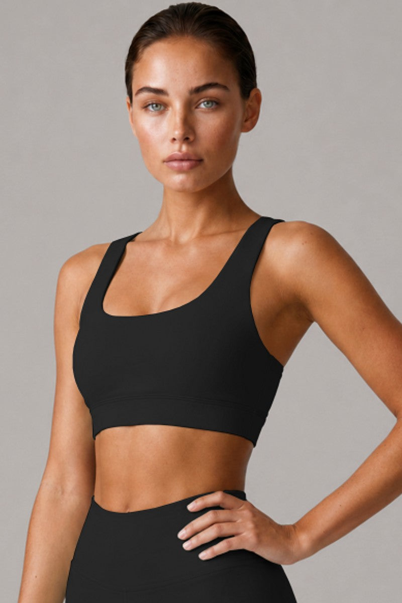 Crisscross Back Bra Top