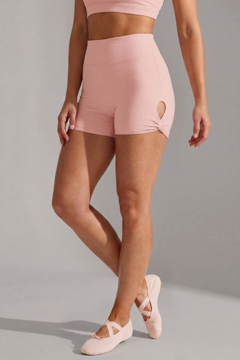 Side-Cut High Rise Shorts