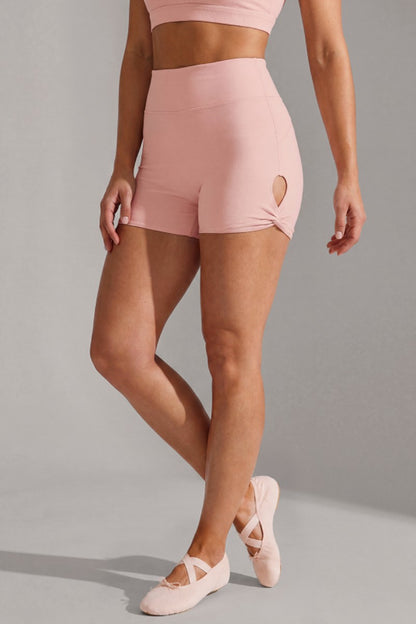 Side-Cut High Rise Shorts
