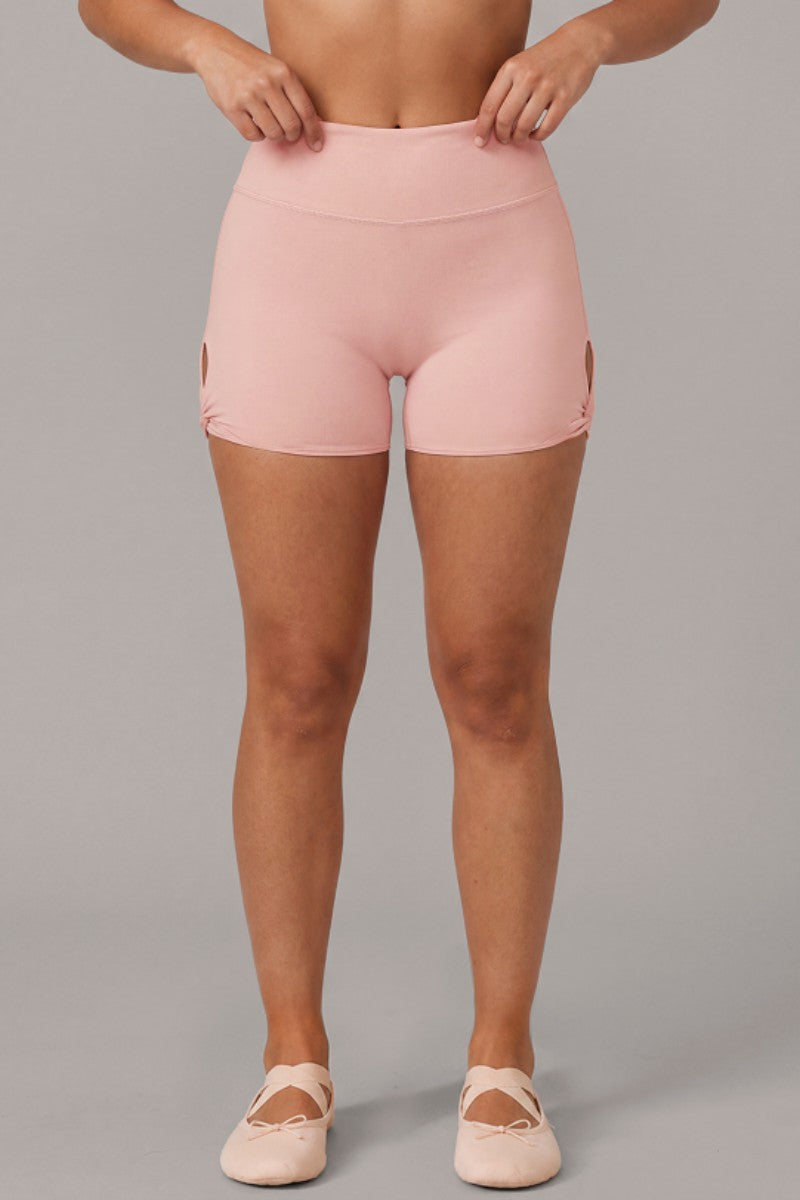 Side-Cut High Rise Shorts