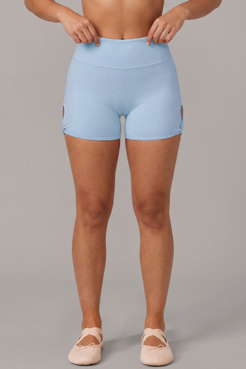 Side-Cut High Rise Shorts