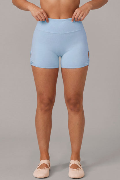 Side-Cut High Rise Shorts