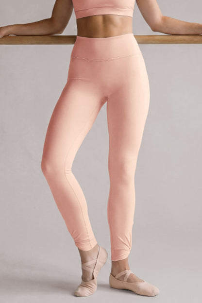 Side-Cut Pleated High Rise Leggings