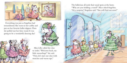 Angelina Ballerina At Ballet School By Katharine Holabird