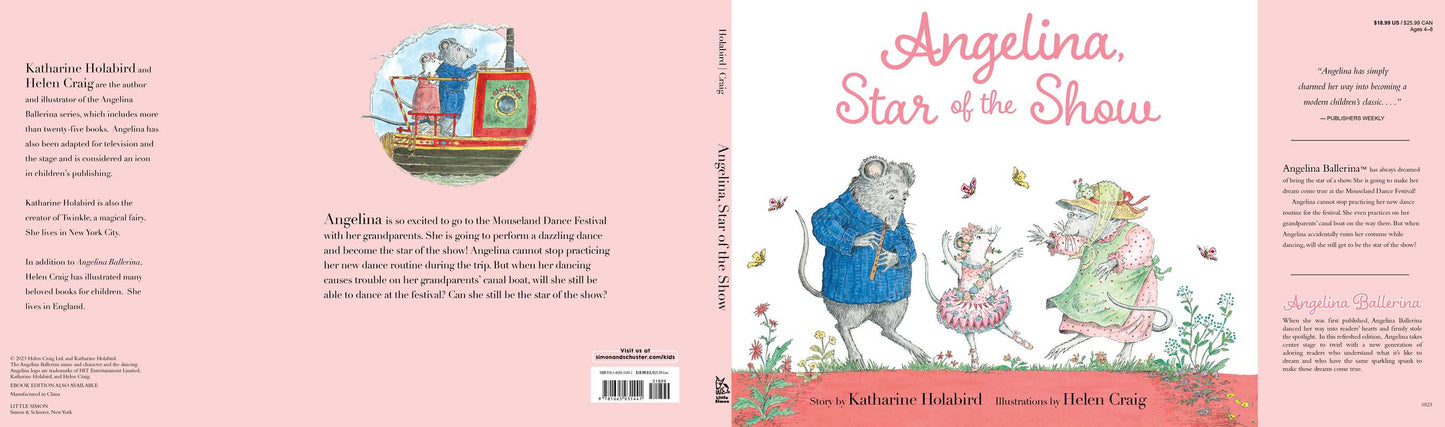 Angelina, Star of the Show By Katharine Holabird