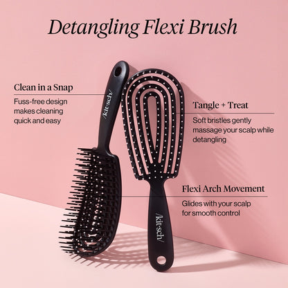 Detangling Flexi Brush (Multiple Colors)