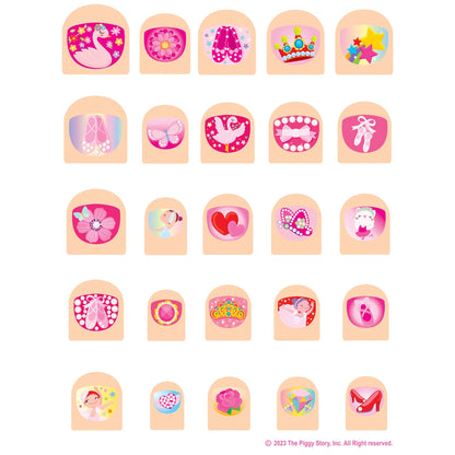 Ballet Bracelet and Nail Sticker Gift Set