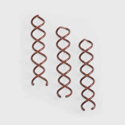 Bun Twist 3pc - Brown