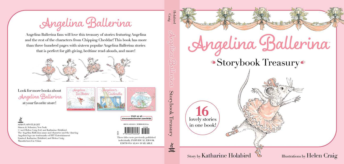 Angelina Ballerina Storybook Treasury By Katharine Holabird