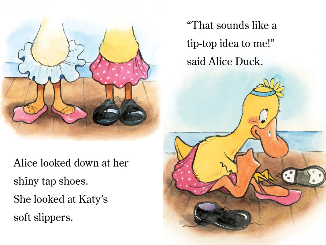 Katy Duck and the Tip-Top Tap Shoes By Alyssa Satin Capucilli