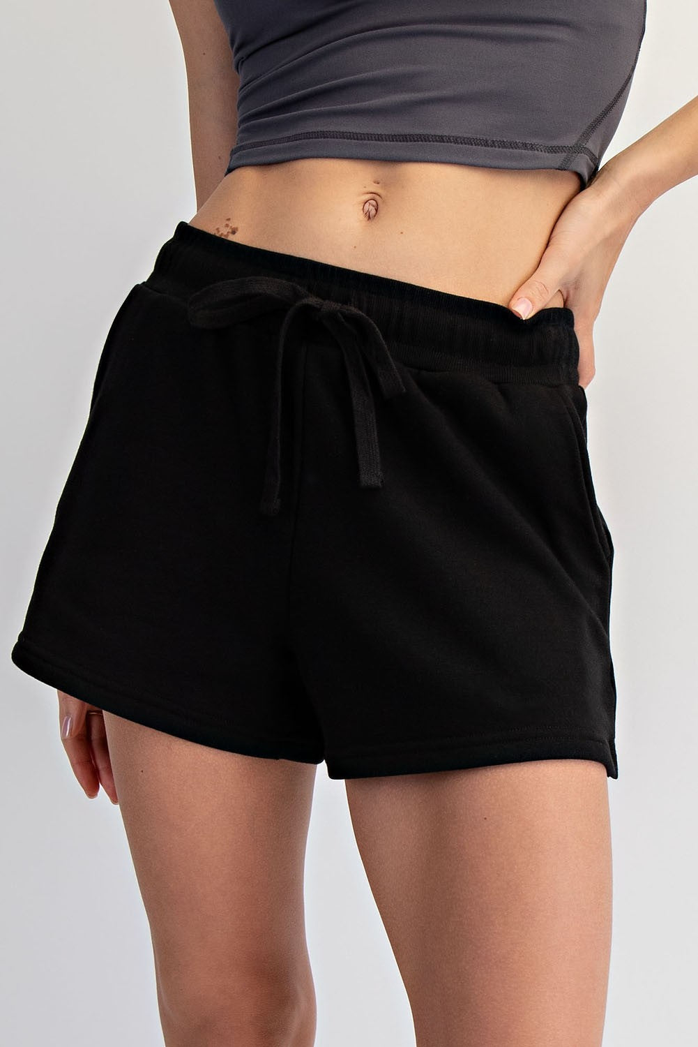 French Terry Playful Shorts