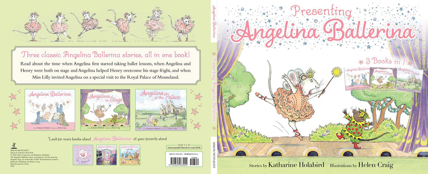 Presenting Angelina Ballerina By Katharine Holabird