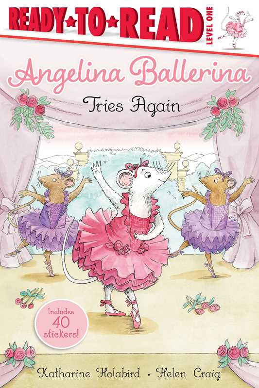 Angelina Ballerina Tries Again By Katharine Holabird (Paperback)