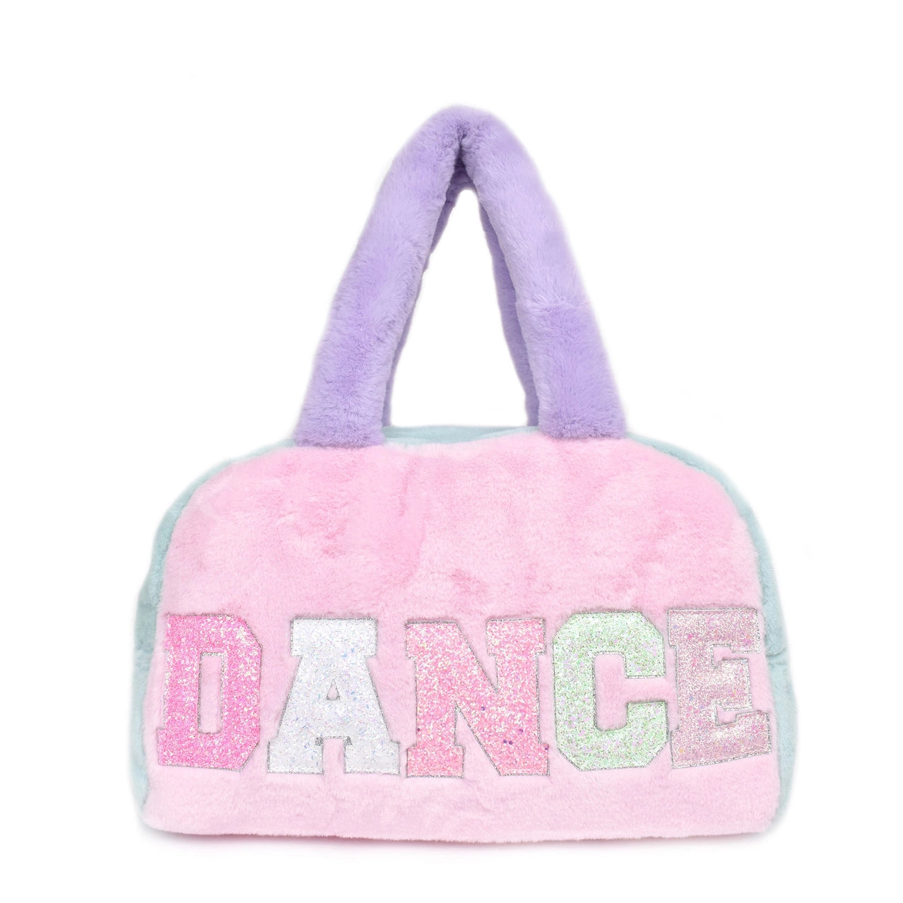 Dance Color Blocked Plush Medium Duffle Bag