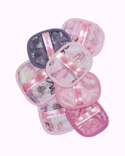 Ballet Core Makeup Eraser 7-Day Set | Bonus Pointe Shoe Case