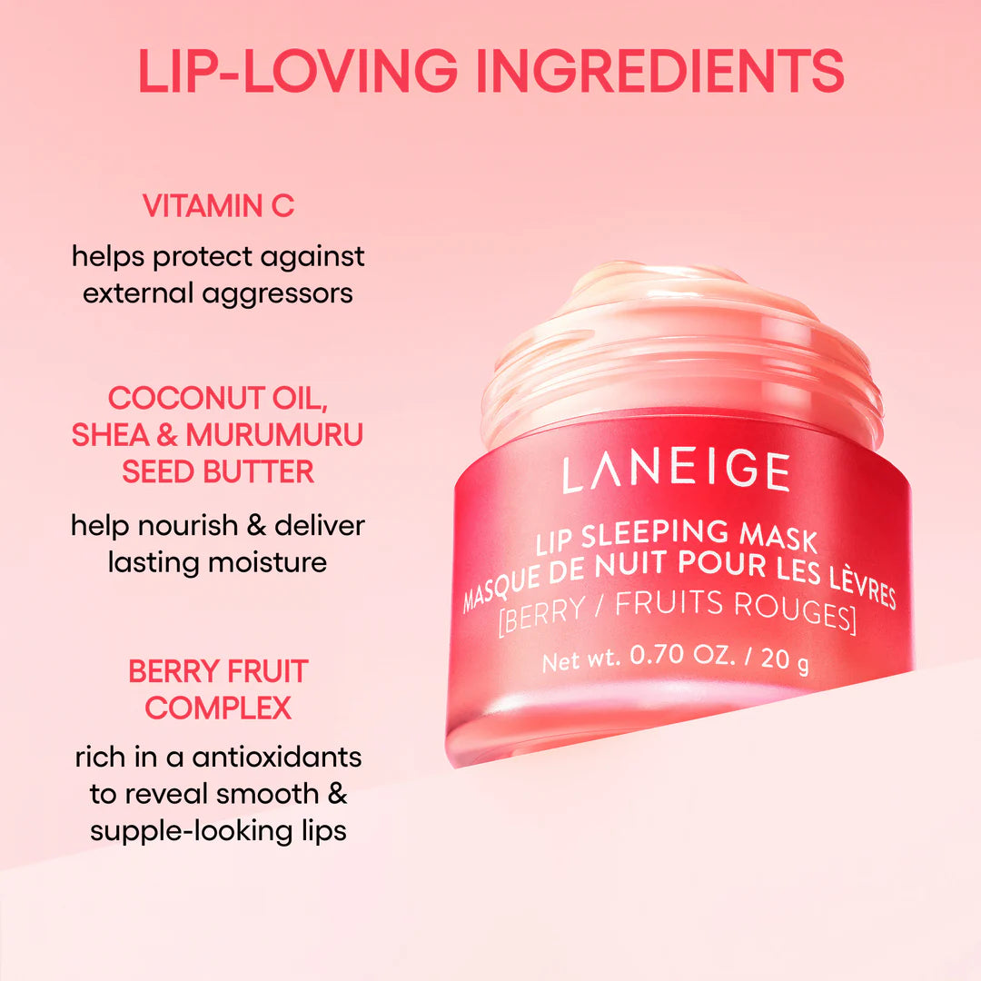 Laneige Mini Berry Lip Sleeping Mask (3g/.10oz)